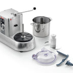 Thumbnail image #2 for SIRMAN USA C-Tronic 40780958S 9 qt Bowl Cutter with Stainless Steel Bowl, Clear Lid, Variable Speed, 1-1/2 HP