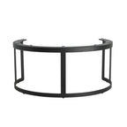 Thumbnail image #1 for Steelite International My Glass Studio GS196674 Stainless Steel Display Riser, Black, Free-Form, 13"W x 10.25"D x 6.13"H