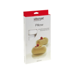 Thumbnail image #2 for Matfer Bourgeat Silikomart 258310 Silicone 3D Pillow Mold, 8-Cavity, Flexible Nonstick, White, 11-3/4 x 7 x 1-1/4 in