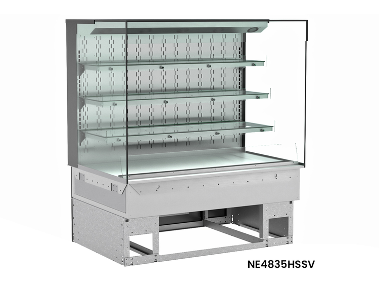 Product image #5 for Reveal Self-Service Heated Slide-In Counter Display Case, 47-3/4-Inch Wide