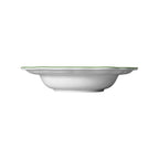 Thumbnail image #2 for Steelite International Folio, Porcelain 62549FP814 Round Porcelain Rim Soup Bowl, 15 oz, 9.75 in, Willow Green Case of 2 Dozen