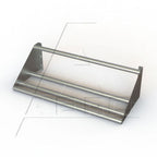 Thumbnail image #1 for AERO Manufacturing 3SKTW-2162 Stainless Steel Tubular Slant Wall Shelf