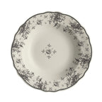 Thumbnail image #1 for Steelite International HL Ivory HL56463901 Round China Rim Soup Bowl, 12.75 oz, 9.125", Scalloped Edge Case of 2 Dozen