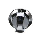 Thumbnail image #1 for AllPoints Foodservice Parts & Supplies 8010742 Replacement Knob Assembly with Set Screw, 1/4-Inch D-Stem, Flat Down