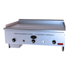 Thumbnail image #1 for Royal Range of California Delux Series RD80-60 60" Countertop Gas Griddle, 24" Smooth 1" Steel Plate, Thermostat Controls