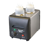 Thumbnail image #1 for Equipex LLC Roller Grill WI-2 Freestanding Double Sauce Warmer, Dry Operation, Thermostatic Controls, 2 Squeeze Bottles