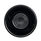 Thumbnail image #1 for CAC China Tango TG-32-BLK Porcelain Embossed Fruit/Monkey Dish, 3-1/2 oz, 4-1/2 in Round, Black Case of 3 Dozen
