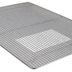 Thumbnail image #1 for JB Prince Admiral Craft B966 Bun Pan Cooling Rack, 24 x 16-1/2 Inches, Chrome-Plated Steel