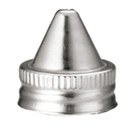 Thumbnail image #1 for TableCraft Products 600T 18/8 Stainless Steel Popcorn Equipment Top, Dishwasher Safe, Fits 600, 600N, 600ST, 600NBK, H600N2, BH3 Case of 1200