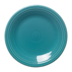 Thumbnail image #1 for Steelite Homer, Fiesta Turquoise HL466107 Round China Plate, 10-1/2", Turquoise, Oven Safe to 425°F 1 Dozen
