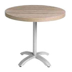 Thumbnail image #1 for Grosfillex VanGuard US03VG91 30-Inch Round Molded Melamine Indoor Tabletop, Wenge