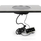 Thumbnail image #1 for Eastern Tabletop 32251IND Rectangular Chafer Induction Adapter Top, 600W, 18/10 Stainless Steel