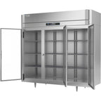 Thumbnail image #2 for Victory Refrigeration UltraSpec™ RS-3D-S1-EW-G-HC Three-Section Glass-Door Reach-In Refrigerator, 74.16 cu. ft., Stainless Steel