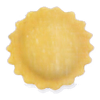Thumbnail image #1 for Arcobaleno Pasta Equipment MOLD-AMF-RS-08B Ravioli Mold, 7 g, Oval, Scalloped Edge, 1-5/8 x 1-1/2 in