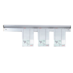 Thumbnail image #1 for TableCraft Products 5524 24" Aluminum Order Rack with Glass Marble Slide Design Case of 2