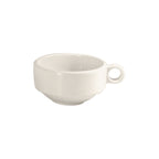 Thumbnail image #1 for Steelite International Diversified Ceramics DCI147W 16 oz White Ceramic Stackable Jumbo Latte Cup Case of 2 Dozen