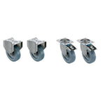 Thumbnail image #1 for Electrolux Professional EMPower 206135 Commercial Wheel Kit, 4-Piece, 2 Swiveling with Brake