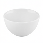 Thumbnail image #1 for CAC China Universal UVS-B5 Porcelain Asian Soup Bowl, 23 oz, Round, 5-1/2" Diameter, Super White Case of 3 Dozen