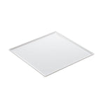 Thumbnail image #1 for Tableware Solutions USA Leone T8423 Square Melamine Serving Tray, White, 8" x 8"