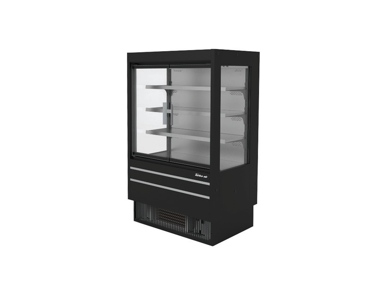 Product image #2 for Turbo Air TOM-40MSEB-N-GD Vertical Air Curtain Open Display Merchandiser, 10.4 Cu. Ft., Self-Contained Refrigeration