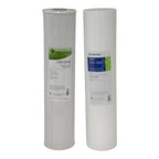 Thumbnail image #1 for AllPoints Foodservice Parts & Supplies 8009680 Water Filter Cartridge Kit, 20 GPM 5-Micron Pre-Filter, 2.5/5 GPM 25-Micron Carbon Filter