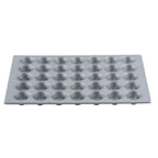 Thumbnail image #1 for TableCraft Products 12474 35-Cup Aluminized Steel Muffin/Cupcake Pan, Silicone-Glazed Nonstick Case of 3