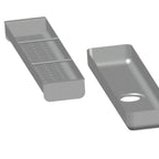 Thumbnail image #1 for SPG International Universal Stainless SO-3 Quick-Drain Trough with Scrap Basket