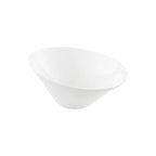 Thumbnail image #1 for Kadra Kitchenware Vikko Lightning VL-0308-1 Oval China Bowl, 58 oz, 12", White Case of 12