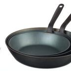 Thumbnail image #2 for JB Prince Spring S150 32 Steel Fry Pan, 12-3/5-Inch Diameter, Welded Handle, Uncoated