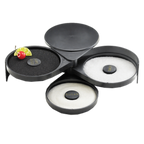 Thumbnail image #1 for TableCraft Products 667 Round Dishwasher-Safe Replacement Sponge for Glass Rimmer Case of 12