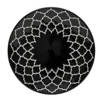 Thumbnail image #1 for Libbey Samira 109985 7" Round China Plate, Black Combo