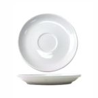 Thumbnail image #1 for International Tableware Bristol BL-36 Porcelain Saucer, 5-7/8" Round, Rolled Edge Case of 3 Dozen