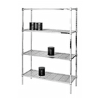 Thumbnail image #1 for SPG International Amco A1554CP Wire Shelf, 54"W x 15"D, Chrome