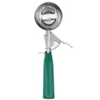 Thumbnail image #2 for Empura Chef Approved 225312 #12 Disher, 2.66 oz, Thumb Press, Green Plastic Handle