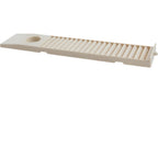 Thumbnail image #1 for AllPoints Foodservice Parts & Supplies 1791019 Microwave Oven Splash Guard Cover, Plastic, White, for Sharp RCD2200M