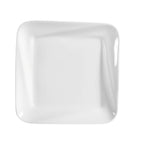 Thumbnail image #1 for CAC China Accessories PNS-308 8" Square Deep-Rim Porcelain Plate Case of 2 Dozen