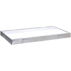 Thumbnail image #1 for AllPoints Foodservice Parts & Supplies Mavrik 8008561 Oven Door Window Glass, 19-1/4 x 11-1/4 x 1-1/2 in, 4 Mount Brackets