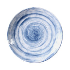 Thumbnail image #1 for G.E.T. Van Gogh - EGS D1115R-ND Round Melamine Plate, 11 in Diameter x 1-1/2 in High, Navy Design Case of 6