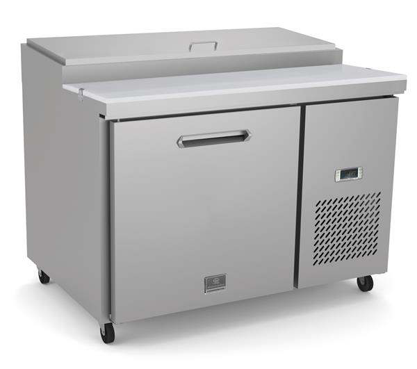 Product image #5 for Kelvinator Commercial Refrigerated Pizza Prep Table, 1-Section, 47-3/8-Inch Wide, 12 Cu. Ft., 1-Door, Side-Mounted Self-Contained Refrigeration