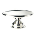 Thumbnail image #1 for Cal-Mil 1308 Stainless Steel Cake Stand, 12" Diameter x 7" High