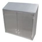 Thumbnail image #1 for IMC/Teddy OC-2415HS Wall-Mounted Stainless Steel Cabinet, 15"D x 24"W x 36"H, Hinged Door, 2 Adjustable Shelves