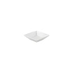 Thumbnail image #1 for Kadra Kitchenware Vikko Lightning VL-0558 Square White Sauce Dish, 3.5" Case of 12