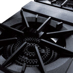 Thumbnail image #2 for Dukers Appliance Co., USA Ltd. DCSPB2 Gas Stock Pot Range, 2 Sections, 3-Ring Burners, Stainless Steel Front & Sides