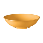 Thumbnail image #1 for G.E.T. Diamond Mardi Gras B-48-TY Melamine Bowl, 1-9/10 qt, 9-3/4" Round, Tropical Yellow 1 Dozen