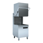 Thumbnail image #1 for Fagor Dishwashing EVO CONCEPT+ COP-174W High-Temperature Hood-Type Dishwasher, Universal Straight-Thru/Corner, Electric Booster, 60 Racks/Hour