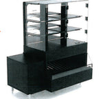 Thumbnail image #1 for RPI Industries VIAS+VIHD+VIDD3-34-R-SQ-SC-INS Take-Away Refrigerated/Heated Combo Display, 59 5/8"W, Stainless Steel, Ambient Self-Service Top