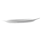 Thumbnail image #2 for Steelite International Steelite Performance, Freestyle 11280521 Freeform Ceramic Plate, 10 x 8.125 in, Alumina Vitrified 1 Dozen