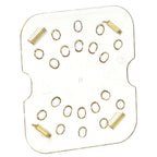 Thumbnail image #1 for AllPoints Foodservice Parts & Supplies 76352 1/6 Size Polycarbonate Shelf Drain