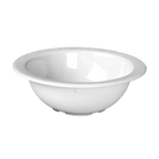 Thumbnail image #1 for Thunder Group Nustone NS306W Grapefruit Bowl, 13 oz, 5-3/4 in, White Melamine Case of 8 Dozen