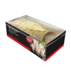 Thumbnail image #2 for TableCraft Products Cash & Carry BAMDCN6 Disposable Poplar Wood Serving Cone, 3 oz, 2-1/2" x 6" Case of 12